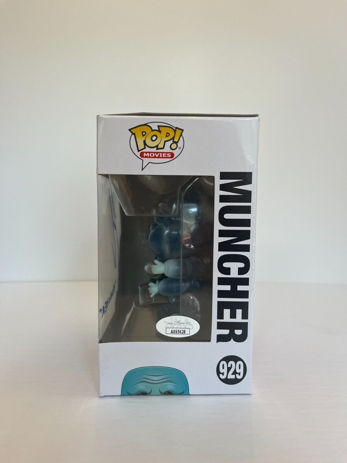 Funko Pop Ghostbusters Muncher autographié par Josh Gad et certifié JSA avec preuve