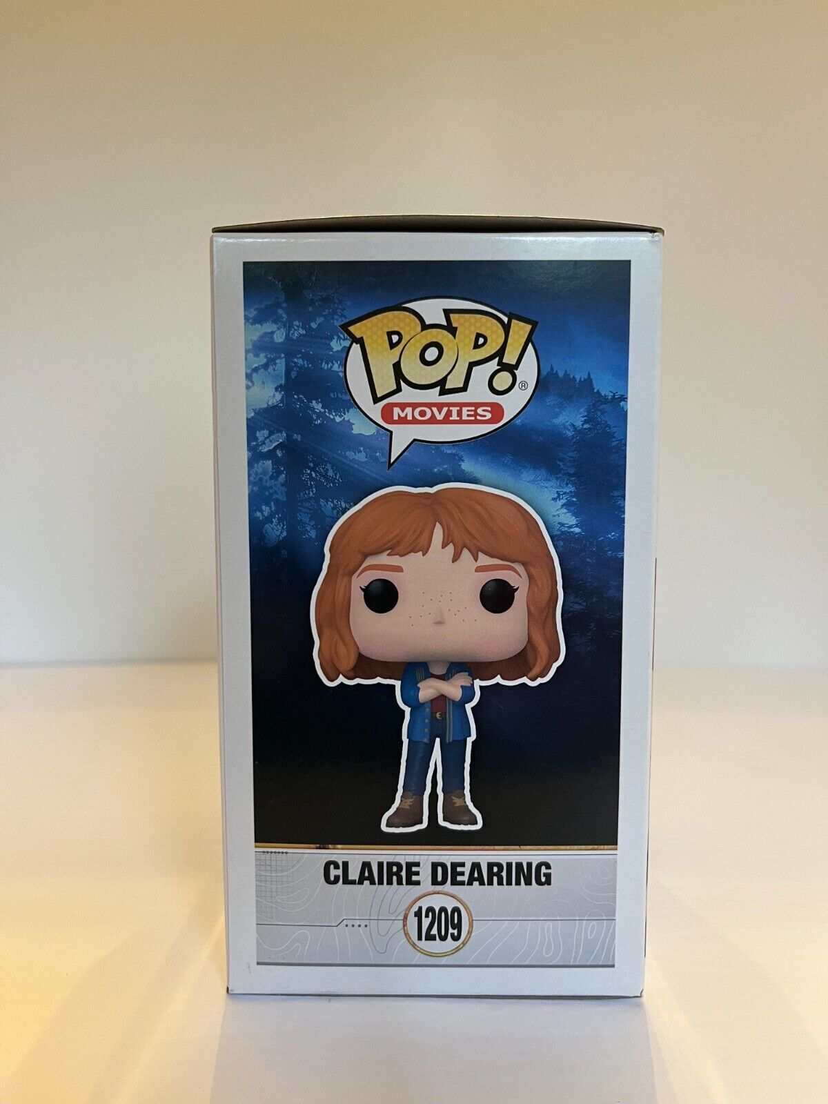 Signed Bryce Dallas Howard autographed Jurassic park Clare Funko Pop JSA Proof