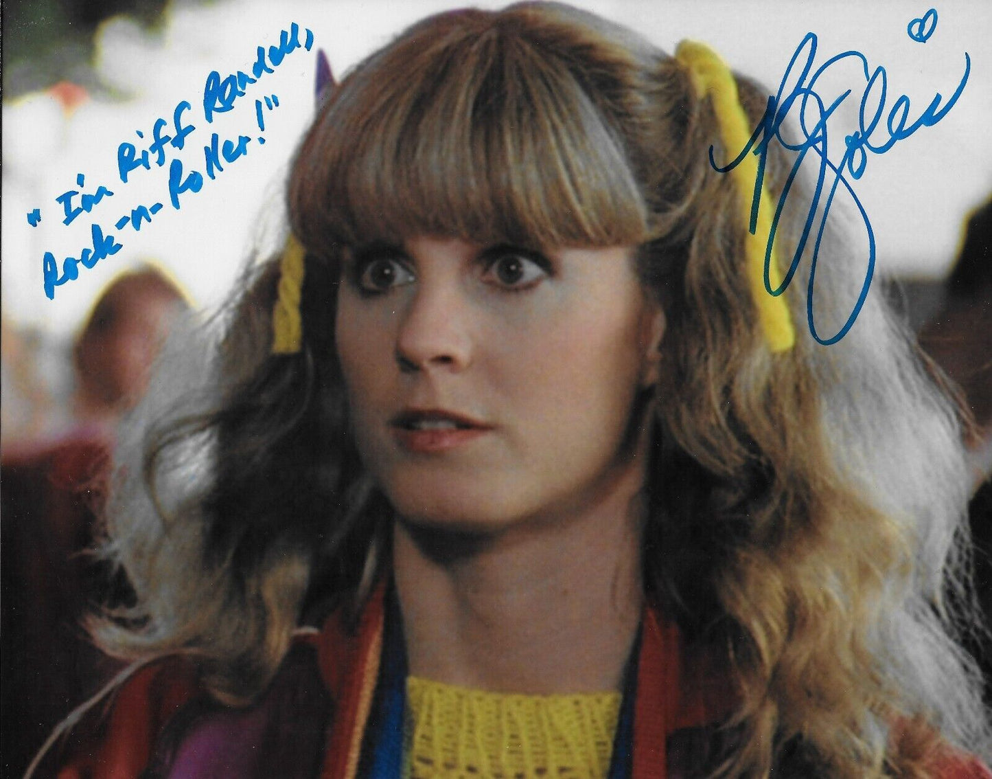 Signed P.J. Soles Rock " N" Roll High School Autographed 8x10 Photo #4 Original