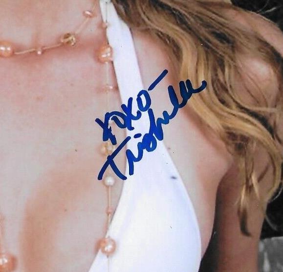 Photo 8x10 signée Trishelle Cannatella, modèle Playboy, dédicacée, n°1, originale