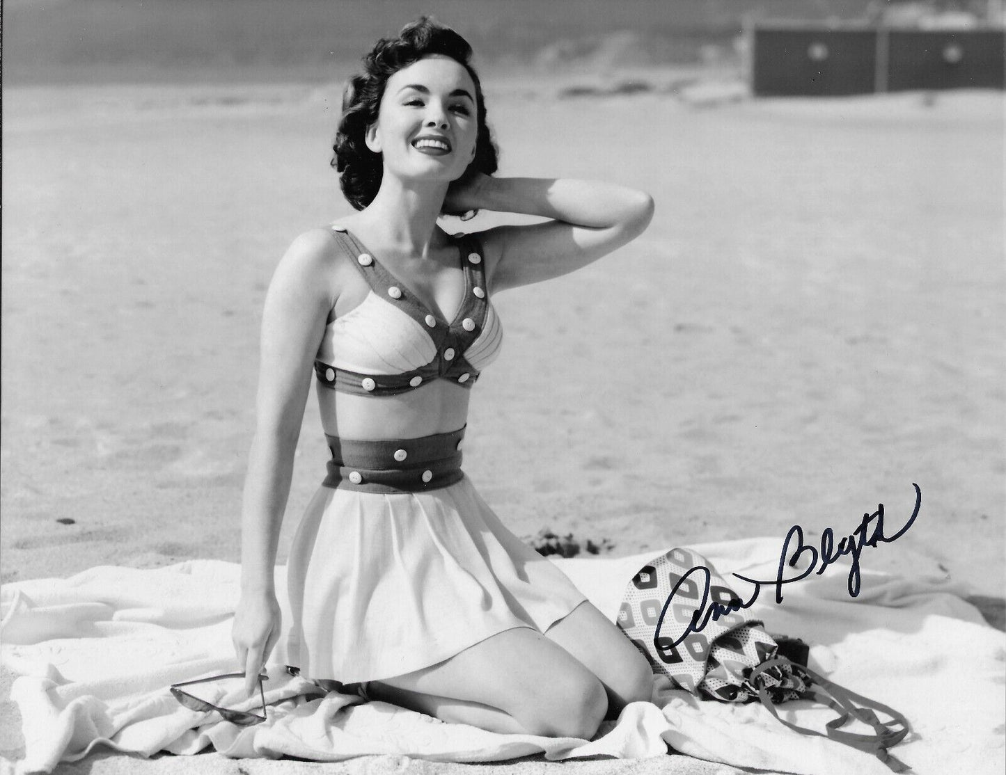 Signed Ann Blyth Autographed Original 8x10 Photo #1 Original