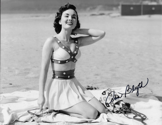 Photo originale autographiée 8x10 signée Ann Blyth #1