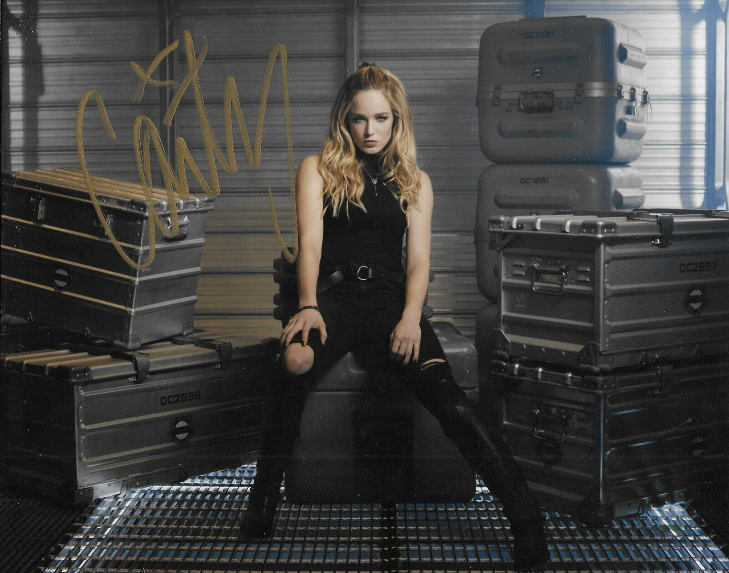 Photo 8x10 signée Caity Lotz Sara Lance Legends of Tomorrow #6 Original