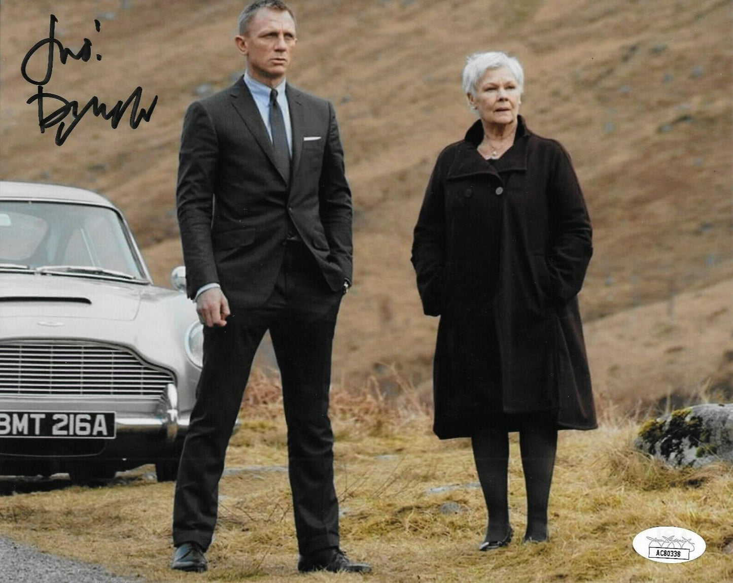 Photo originale autographiée de Judi Dench n° 5 au format 8x10 avec authentification JSA