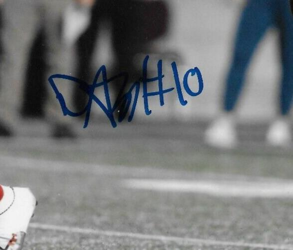 Photo autographiée 8x10 de Davis Alexander des Alouettes de Montréal #1