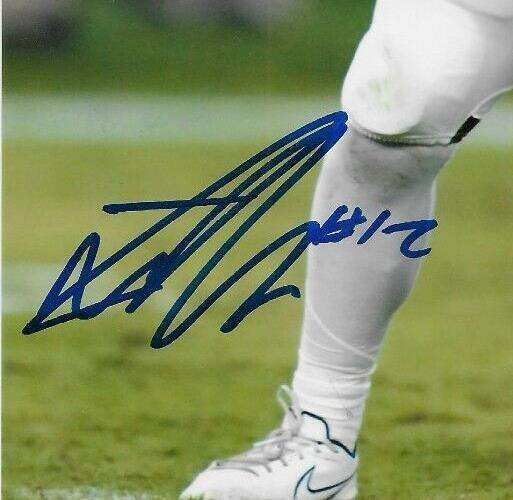Photo originale signée Nathan Rourke BC Lions Jacksonville Jaguars 8x10 #3