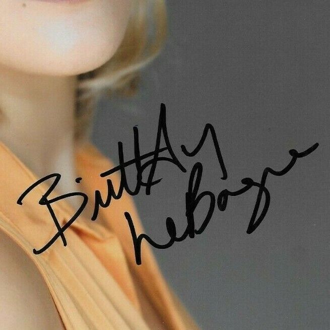 Signed Brittany LeBorgne Actress Mohawk Girls Autographed 8x10 Photo #2 Original