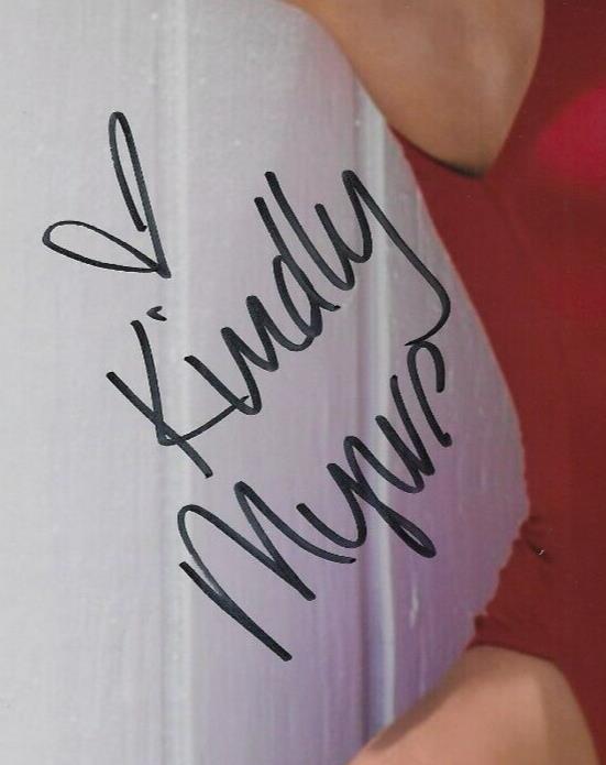 Signé avec gentillesse Myers Modèle Playboy Autographié 8x10 Photo #3 Original