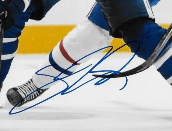 Signed Steven Lorentz Toronto Maple Leafs Autographed 8x10 Photo #1 Original