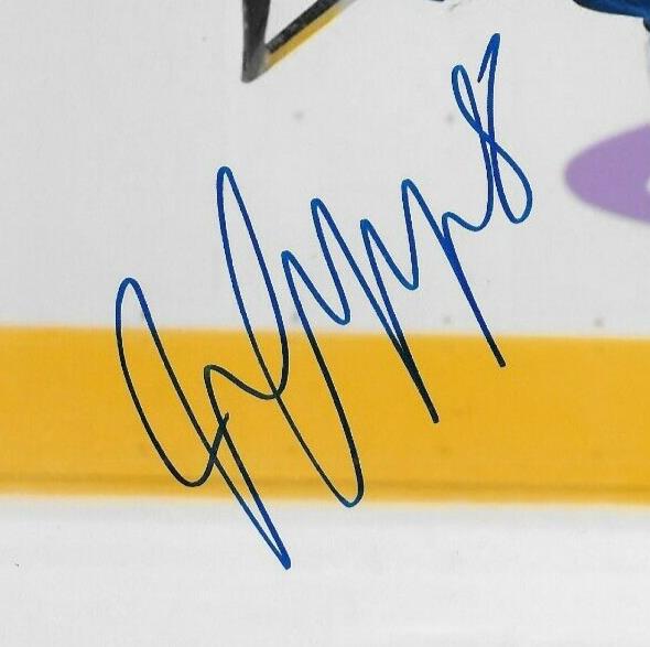 Photo autographiée 8x10 de Jake Muzzin des Maple Leafs de Toronto #1 originale