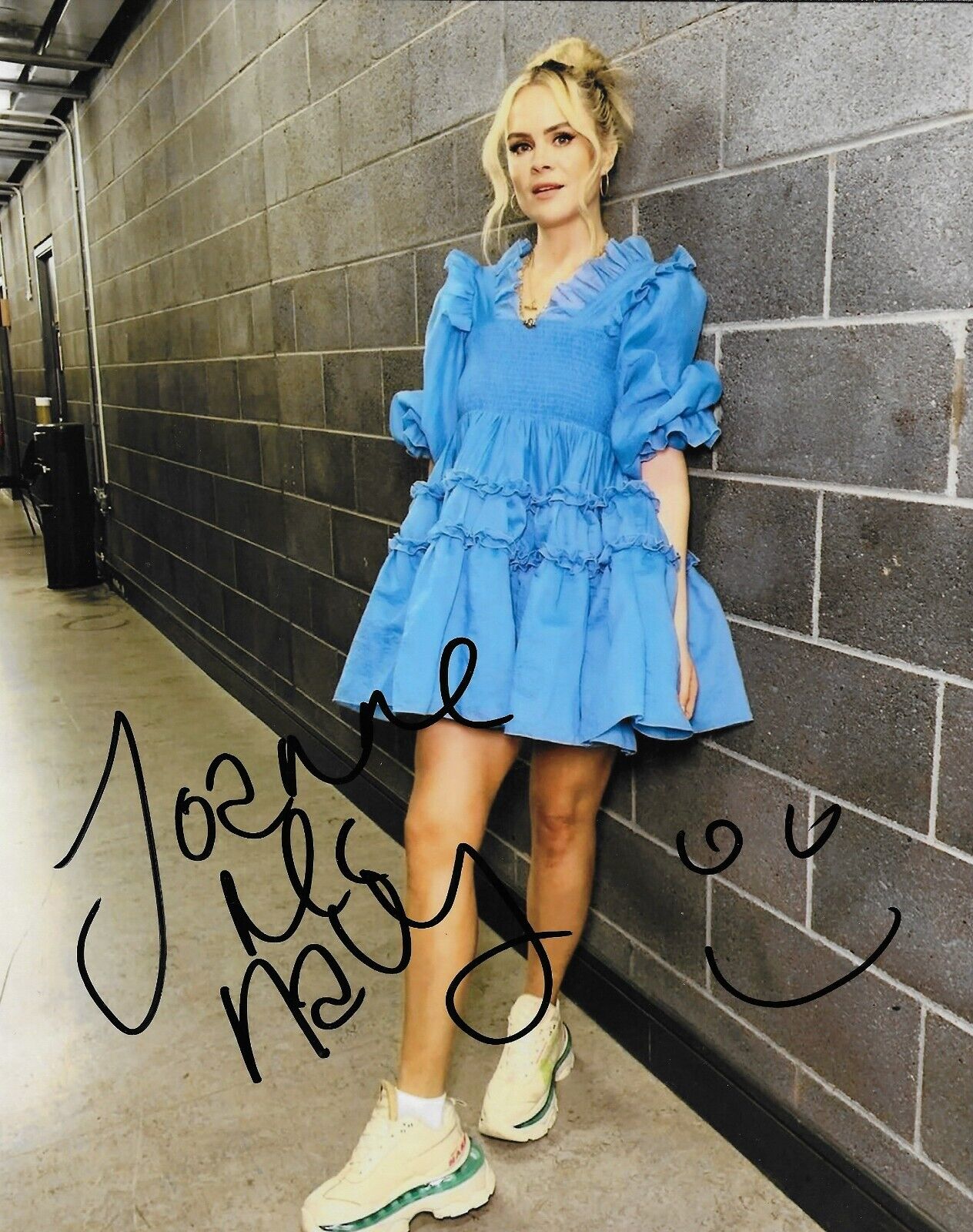 Signed Joanne McNally Actress Comedian Autographed 8x10 Photo #1 Original