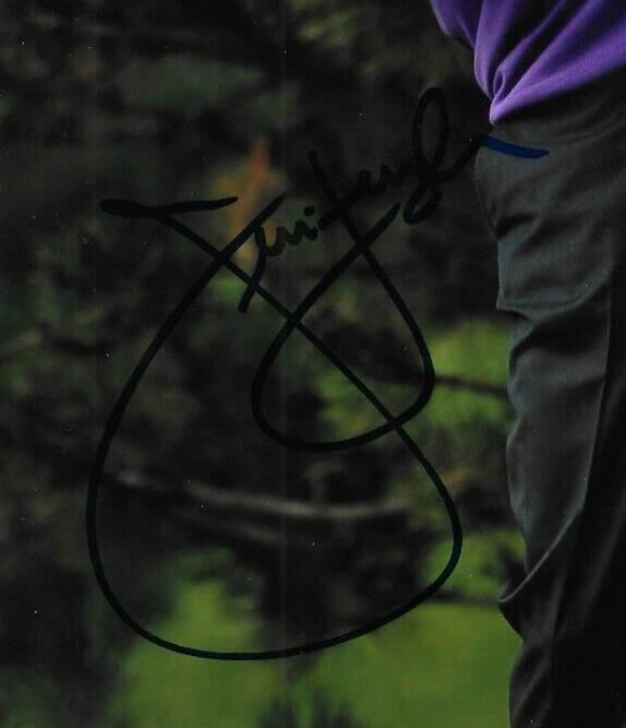 Photo 8x10 autographiée de Jim Furyk PGA Golf #1 originale