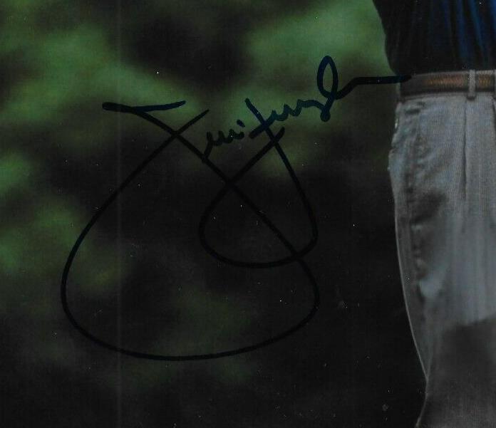 Photo 8x10 autographiée de Jim Furyk PGA Golf #3 originale