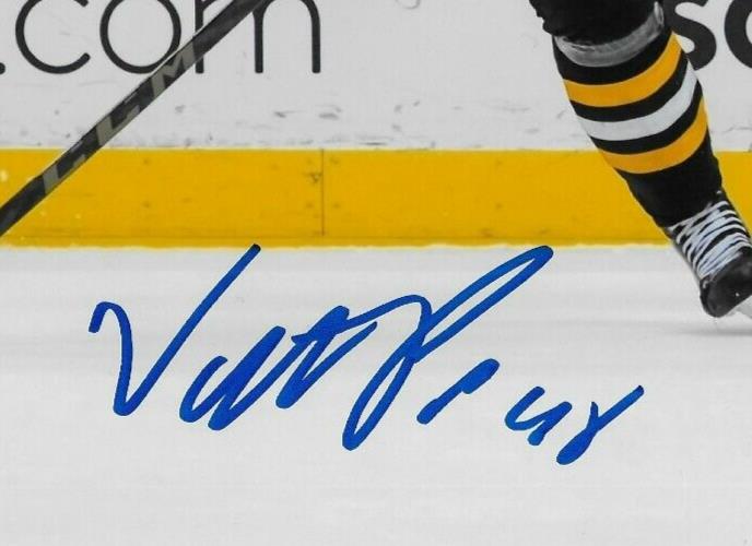 Signed Valtteri Puustinen Pittsburgh Penguins Autographed 8x10 Photo #1 Original
