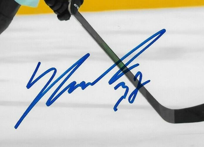 Signed Yanni Gourde Seattle Kraken Autographed 8x10 Photo #1 Original