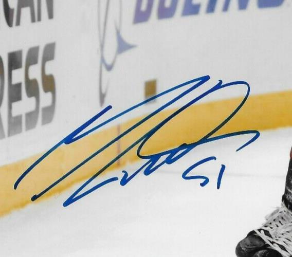 Signed Shane Wright Seattle Kraken Autographed 8x10 Photo #2 Original