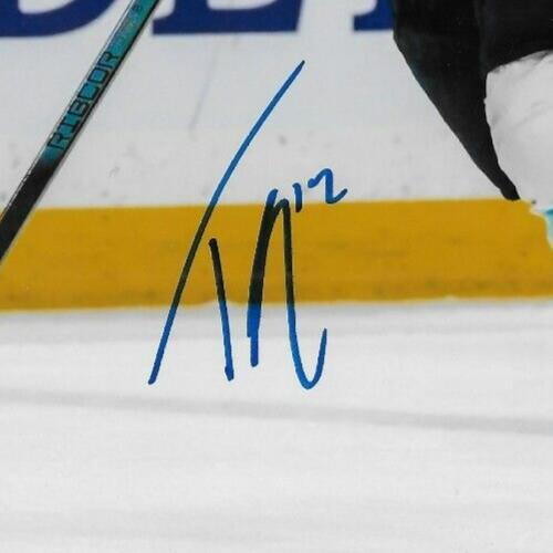 Signed Tye Kartye Seattle Kraken Autographed 8x10 Photo #2 Original