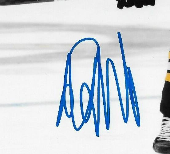 Signed Fabian Lysell Boston Bruins Autographed 8x10 Photo #1 Original