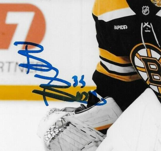 Signed Brandon Bussi Boston Bruins Autographed 8x10 Photo #3 Original