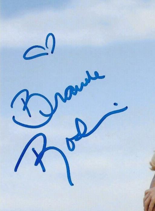 Photo signée Brande Roderick Actrice Modèle Baywatch 8x10 #2 avec authentification JSA