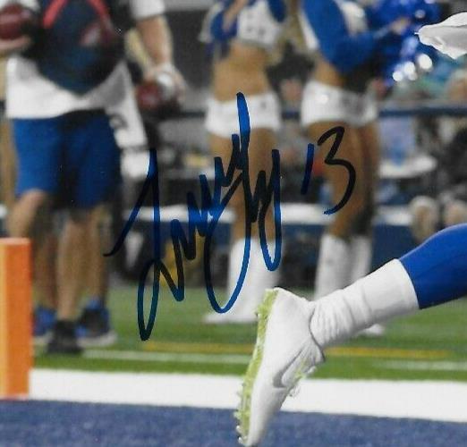 Signed Lucky Whitehead Dallas Cowboys Autographed 8x10 Photo #3 Original