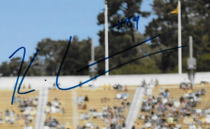 Signed Kenny Lawler California Bears Seattle Autographed 8x10 Photo #3 Original