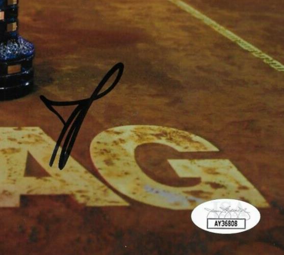 Photo originale signée Jannik Sinner ATP Tennis 8x10 #2 avec authentification JSA