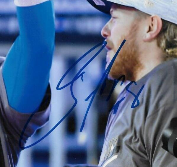 Signed Zach Collaros Winnipeg Blue Bombers Autographed 8x10 Photo #1 Original