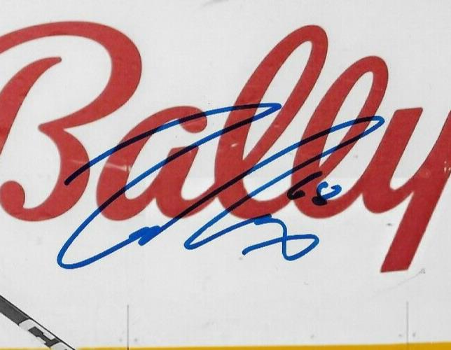 Photo autographiée 8x10 signée Zachary L'Heureux des Nashville Predators #1