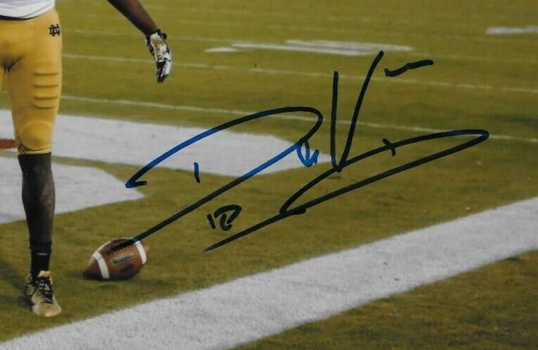 Signed DaVaris Daniels Notre Dame Irish Toronto Argonauts 8x10 Photo #2 Original