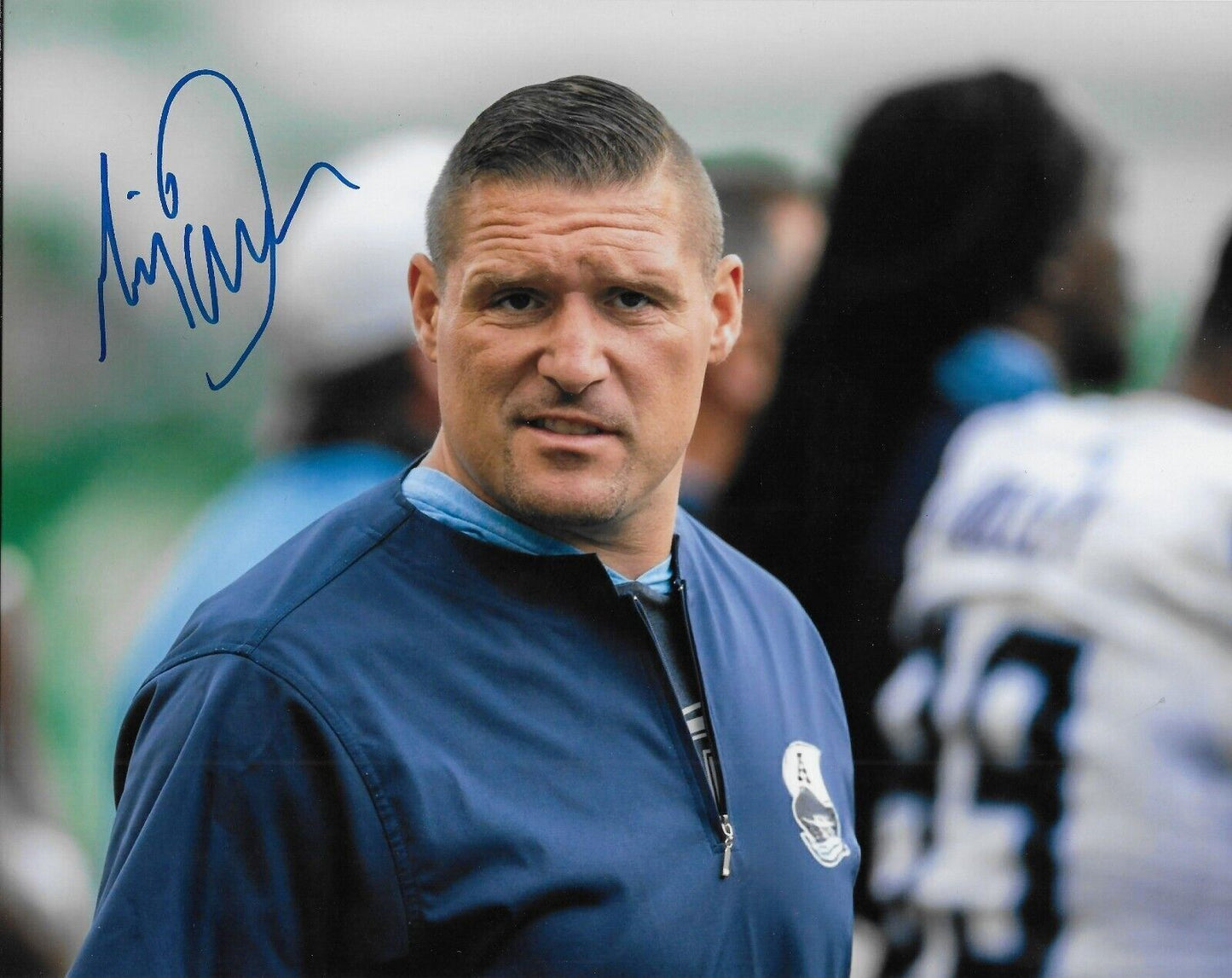 Signed Mickey Donovan Toronto Argonauts Autographed 8x10 Photo #2 Original