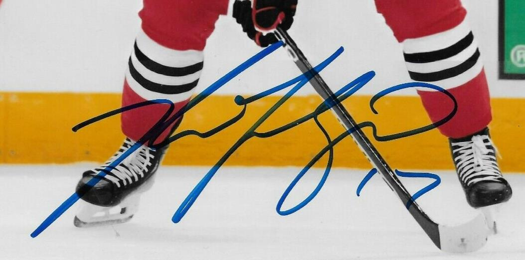 Signed Nick Foligno Chicago Blackhawks Autographed 8x10 Photo #4 Original