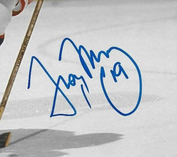 Signed Troy Murray Winnipeg Jets Autographed 8x10 Photo #1 Original