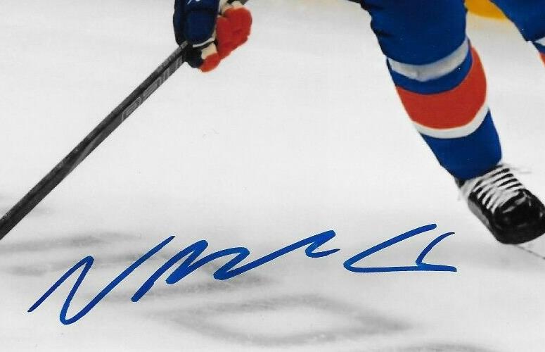 Signed Noah Dobson New York Islanders Autographed 8x10 Photo #6 Original