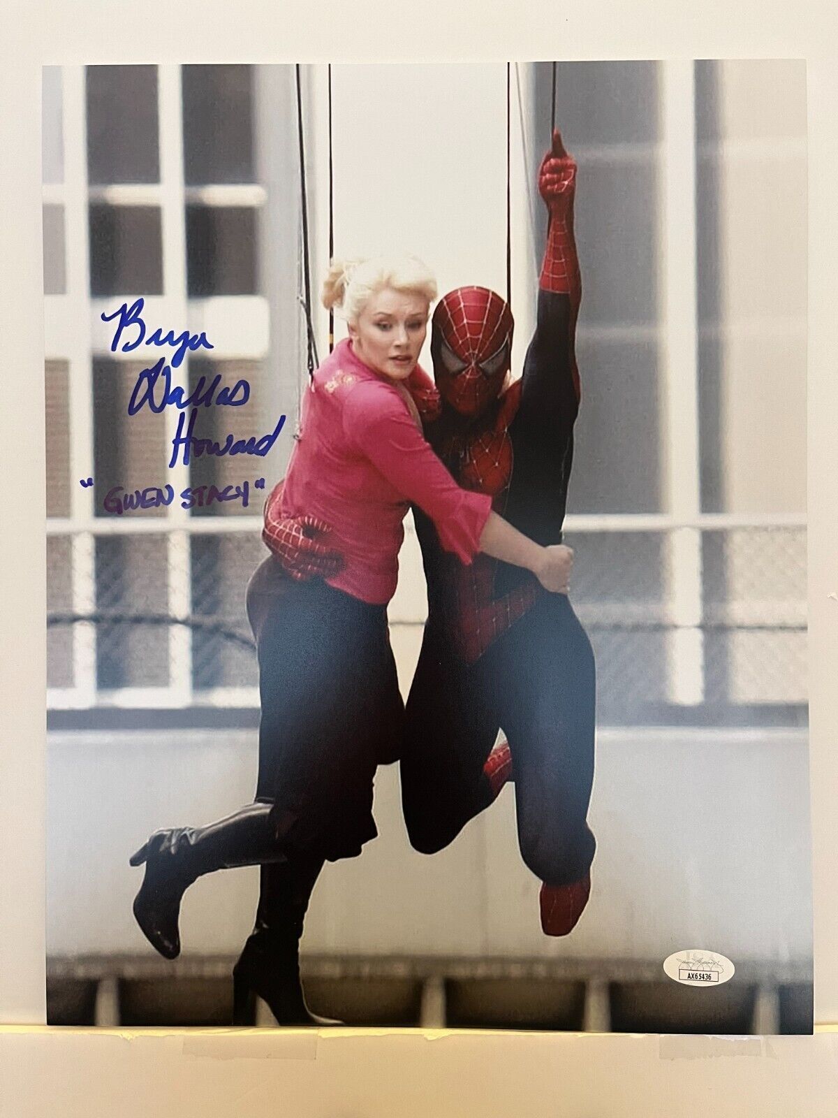 Signed Bryce Dallas Howard Actress Spiderman 11x14 Photo #5 JSA