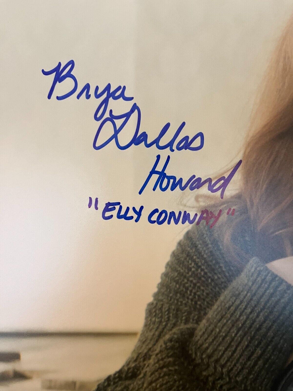 Signed Bryce Dallas Howard Actress Argylle 11x14 Photo JSA Elly Conway