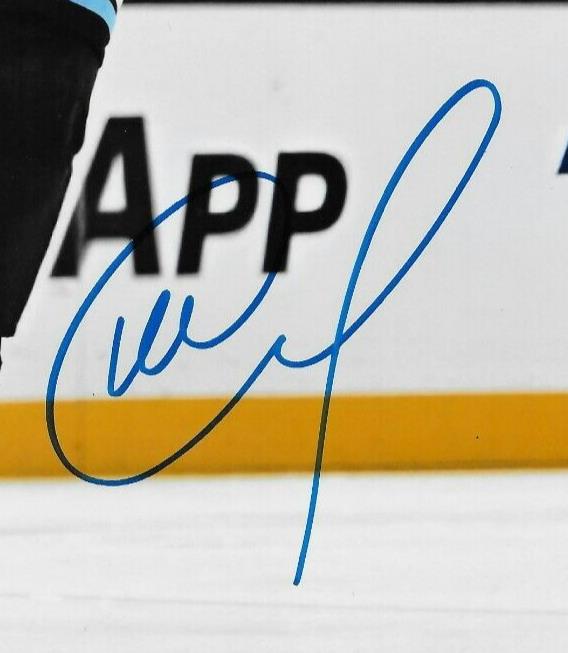 Photo autographiée 8x10 de Mikhail Sergavhev, Utah Hockey Club, n°1, originale