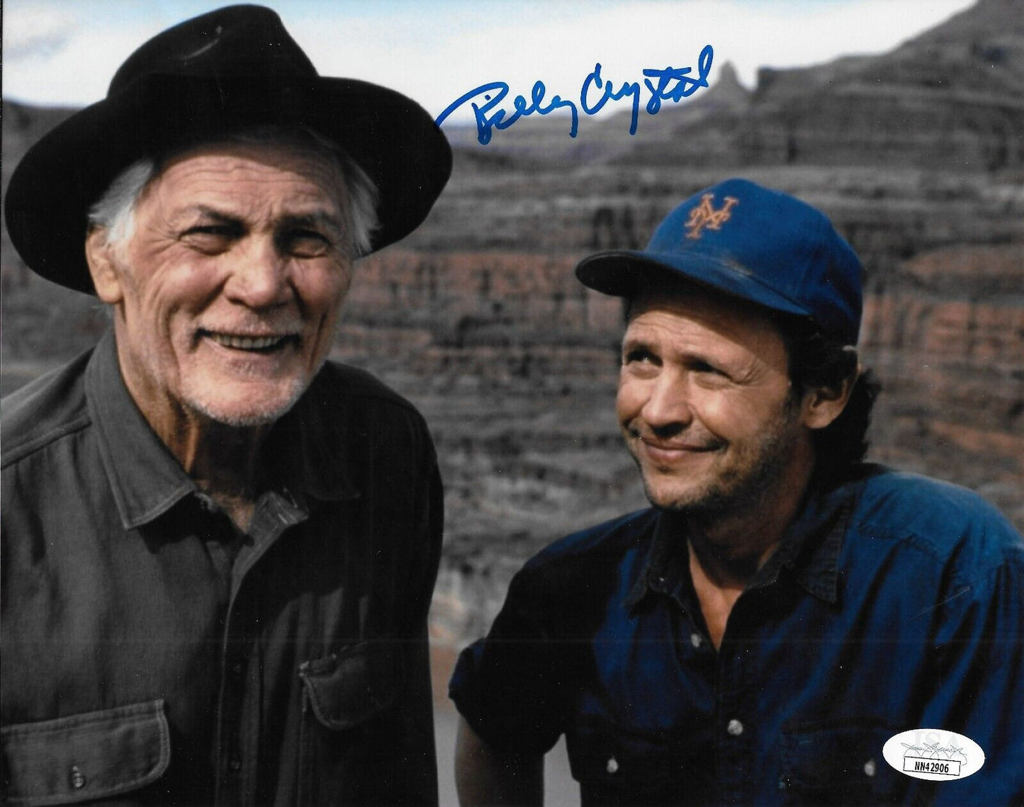 Signed Billy Crystal City Slickers Autographed 8x10 Photo #2 JSA Authentication