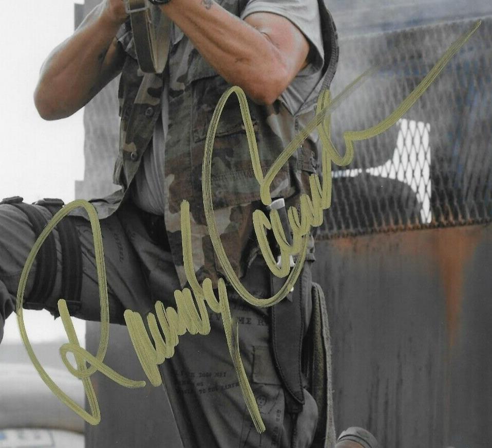 Signed Randy Couture The Expendables Autographed 8x10 Photo #2 Original