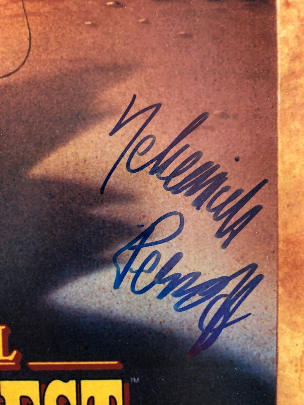 Signed Nehemiah Persoff Phillip Glasser An American Tail 12x18 photo 2 with JSA