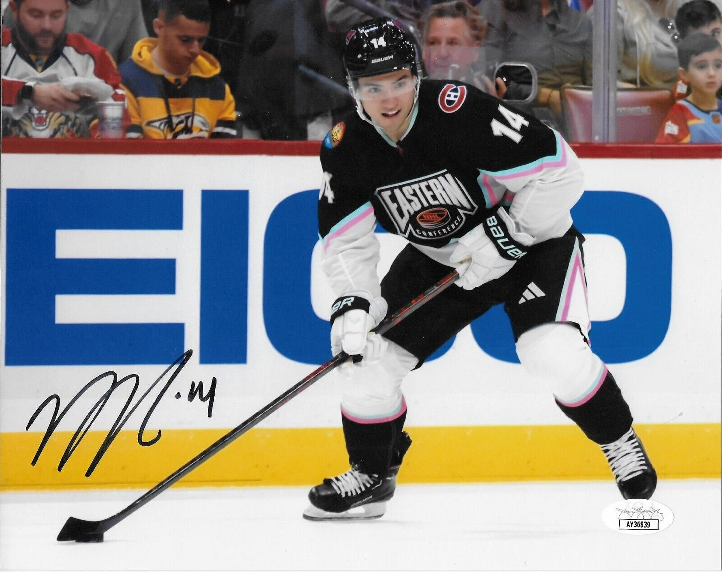 Signed Montreal Canadiens Nick Suzuki 8x10 Photo #8 Original JSA Authentication