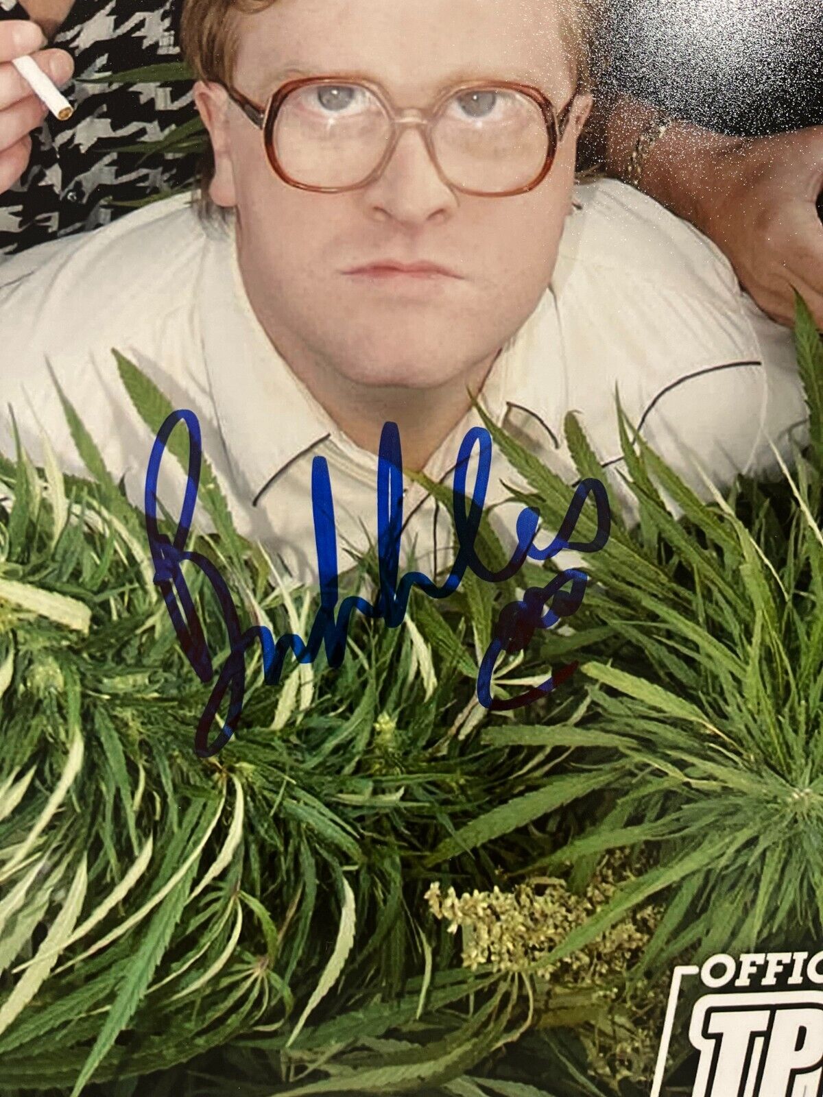 Photo signée Ricky Bubbles Julien Trailer Park Boys Acteur 12x18 JSA 2