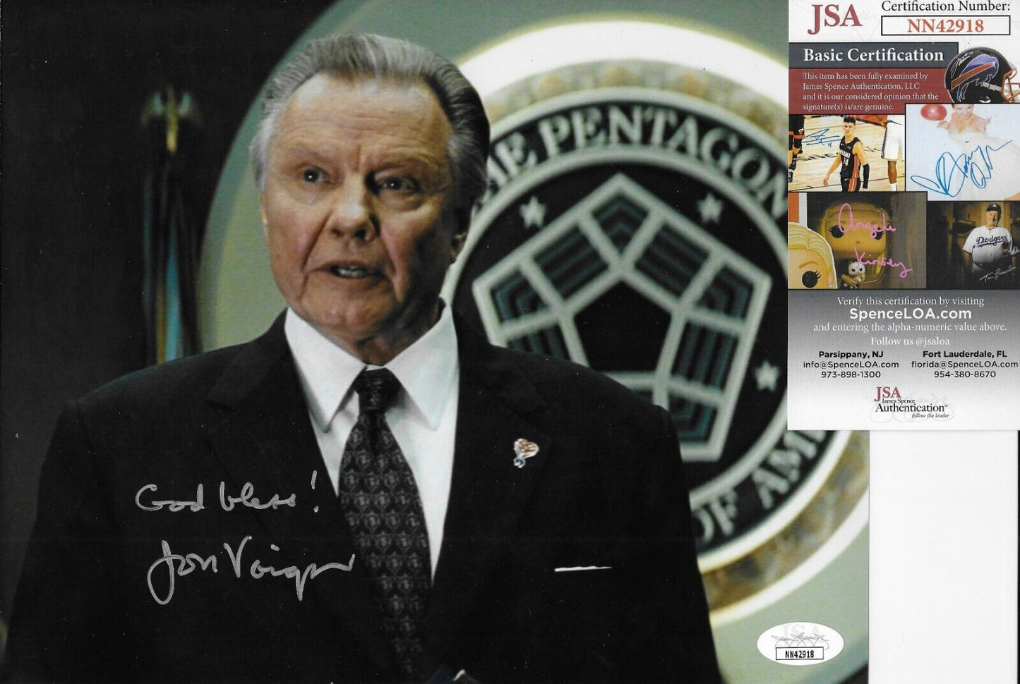 Signed Jon Voight 24 Autographed 8x10 Photo #3 with JSA Authentication