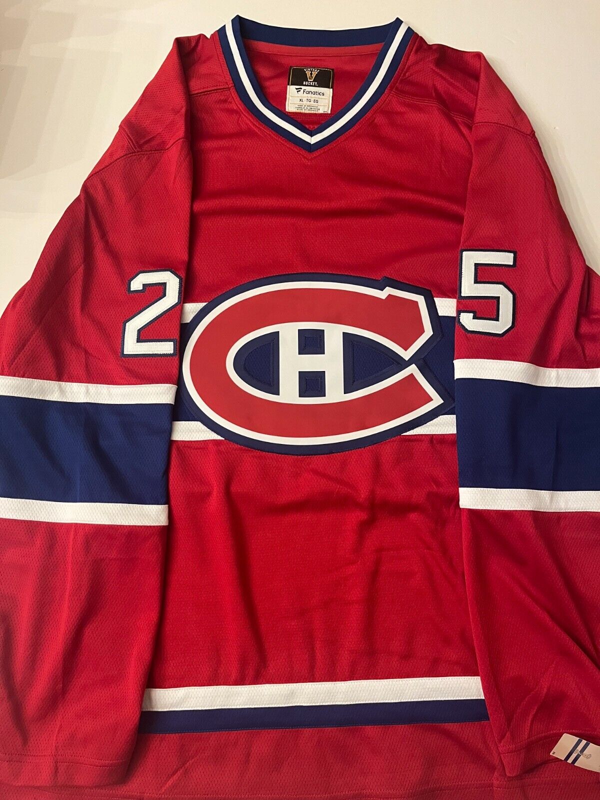 Autographed Fanatics Montreal Canadiens HOF Jacques Lemaire Jersey JSA 2 Insc