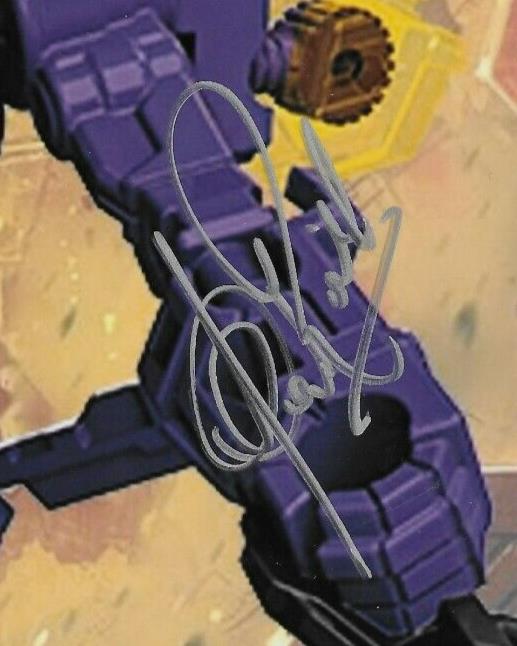 Signed Clive Revill Transformers Kickback Autographed 8x10 Photo #3 Original