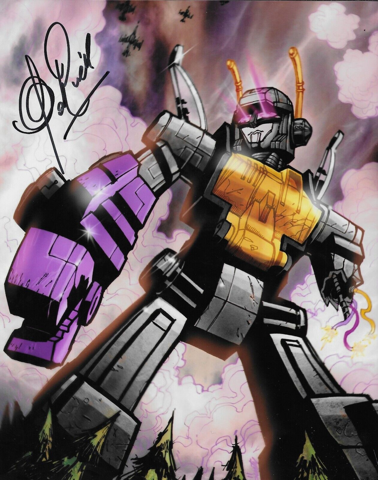 Signed Clive Revill Transformers Kickback Autographed 8x10 Photo #5 Original