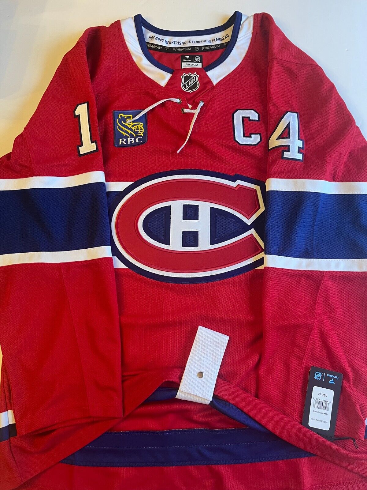 Signed Authentic Fanatics Montreal Canadiens Nick Suzuki Jersey with JSA