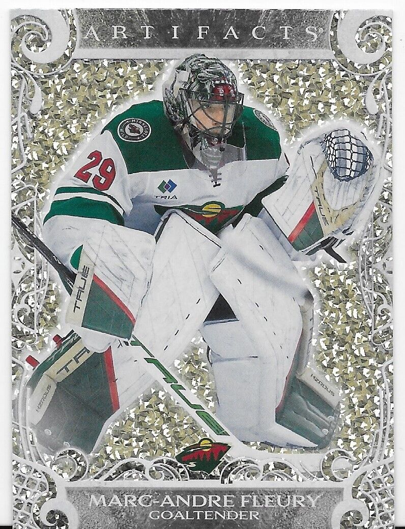 2024-25 Upper Deck Artifacts Hockey Minnesota Wild Marc Andre Fleury Foilboard