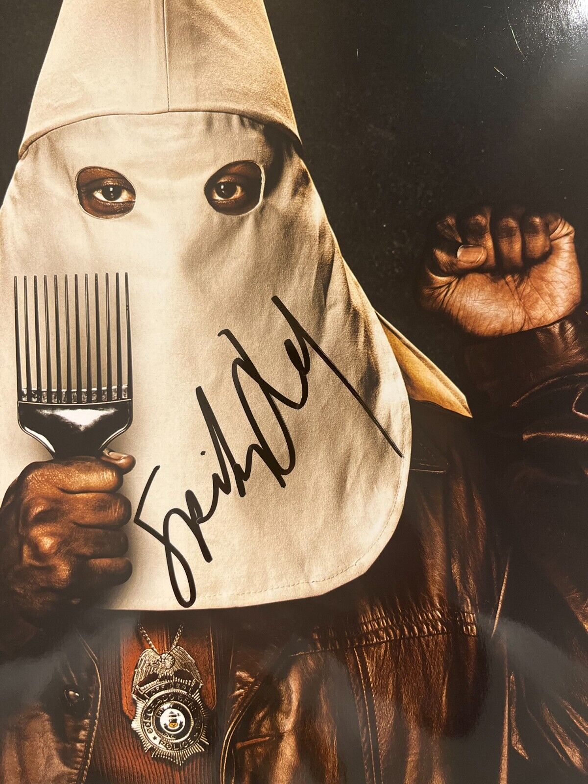Signed BlacKkKansman 12x18 Photo Director Spike Lee Actor JSA