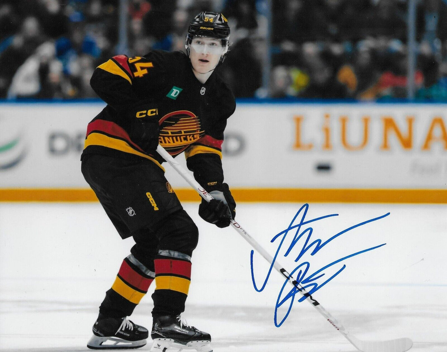 Signed Aatu Raty Vancouver Canucks Autographed 8x10 Photo #3 Original